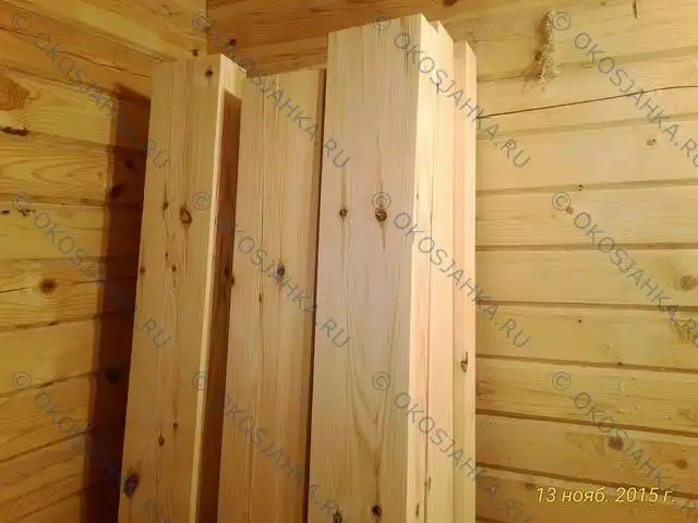 Строганные заготовки для окосячки.