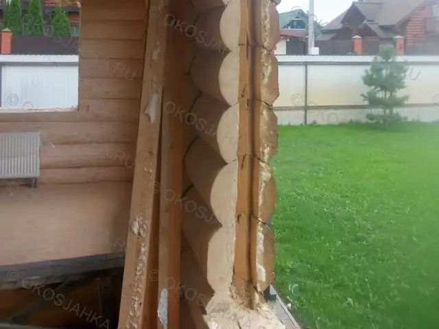 Искривление проёма без нормальной окосячки