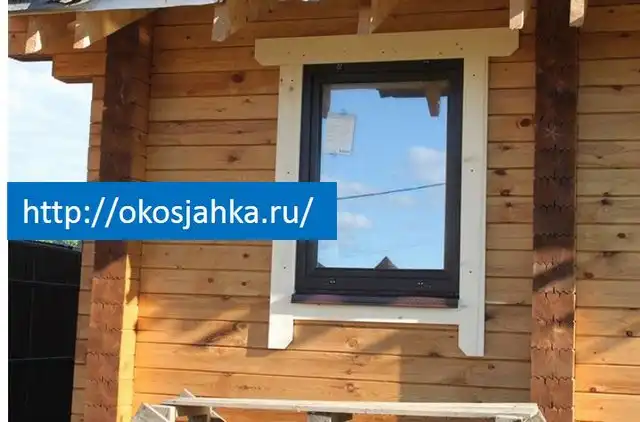 Устанавливаем наличники