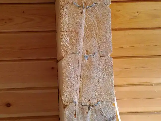 Нагель из щепы
