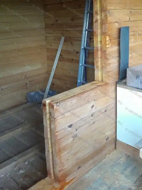 Окосячка балконного блока