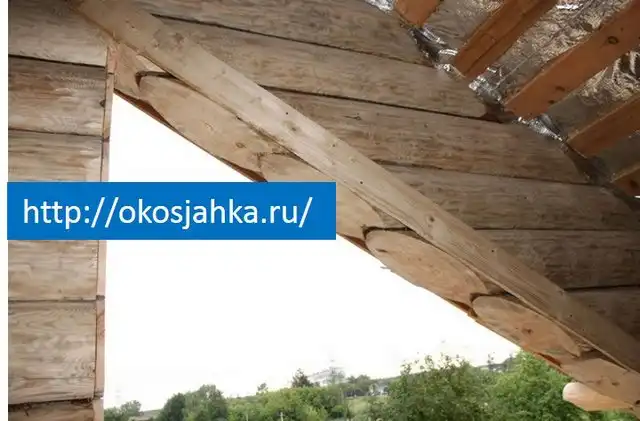 Вырезание трапециевидного проема в деревянном доме
