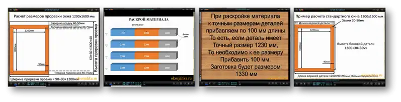 Урок 2: Расчет количества материала для окосячки