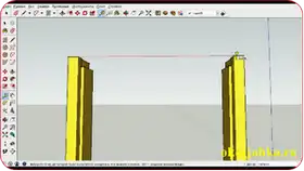 Урок 5: Изготовление боковой детали окосячки в SketchUp